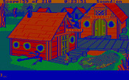King's Quest III: To Heir is Human for IBM PC/Compatibles - Visiting a local town...