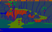 King's Quest III: To Heir is Human for IBM PC/Compatibles - At the bottom of the mountain...