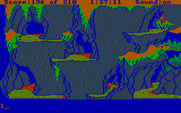 King's Quest III: To Heir is Human for IBM PC/Compatibles - A cave maze; don't fall off the edges!