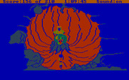 King's Quest III: To Heir is Human for IBM PC/Compatibles - Visiting the oracle, seeing a vision of a dragon...
