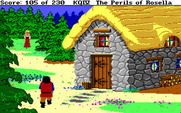 King's Quest IV: The Perils of Rosella for IBM PC/Compatibles - Careful, this ogre wants to turn you into stew.