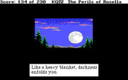 King's Quest IV: The Perils of Rosella for IBM PC/Compatibles - Day turns to night...