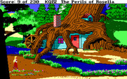 King's Quest IV: The Perils of Rosella for IBM PC/Compatibles - I wonder who lives in this house?