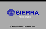King's Quest IV: The Perils of Rosella for IBM PC/Compatibles - Sierra On-Line logo.