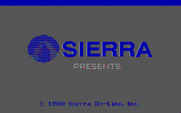 King's Quest IV: The Perils of Rosella for IBM PC/Compatibles - Sierra On-Line logo.