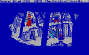King's Quest IV: The Perils of Rosella for IBM PC/Compatibles - The dwarves working in the mine.