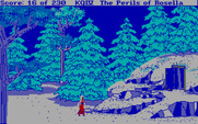King's Quest IV: The Perils of Rosella for IBM PC/Compatibles - The entrance to a mine.