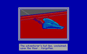 King's Quest IV: The Perils of Rosella for IBM PC/Compatibles - King Graham's hat falls to the floor...