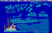 King's Quest IV: The Perils of Rosella for IBM PC/Compatibles - Be careful not to sink into the swamp...