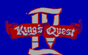 King's Quest IV: The Perils of Rosella for IBM PC/Compatibles - Title screen.
