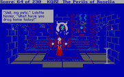 King's Quest IV: The Perils of Rosella for IBM PC/Compatibles - What does Lolotte want with you?