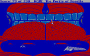 King's Quest IV: The Perils of Rosella for IBM PC/Compatibles - Uh oh, stuck in a whale!