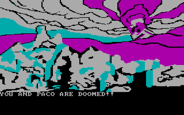 Amazon IBM PC/Compatibles Screenshot: The city is doomed! We might be too...