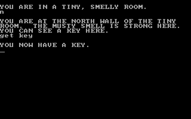 Amazon IBM PC/Compatibles Screenshot: I now have a key.
