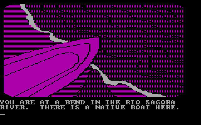Amazon IBM PC/Compatibles Screenshot: This boat will help me...
