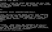 Amazon for IBM PC/Compatibles - Set the game's difficulty level