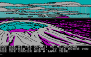 Amazon for IBM PC/Compatibles - The volcano summit.