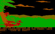 Amazon for IBM PC/Compatibles - A carton is dropped on a parachute...