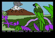 Amazon for Apple II - I made it! Now I'm somewhere in the amazon jungle...