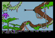 Amazon for Apple II - Thwack! Hey, who's shooting arrows at me?