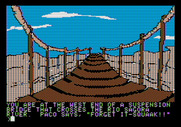 Amazon for Apple II - Um, is this bridge safe?