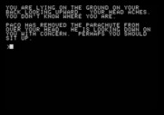 Amazon for Apple II - A rough landing...
