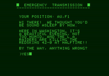 Amazon for Apple II - Anything wrong? Uh...yes!!