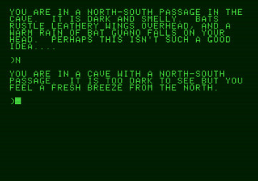 Amazon for Apple II - Let's try going north here...