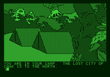 Amazon for Apple II - It's day again, time to continue the mission!