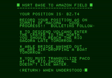Amazon for Apple II - Here's my next steps...