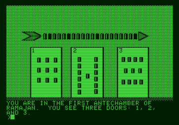 Amazon for Apple II - Which doors to choose?