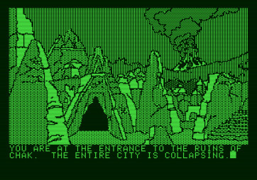 Amazon for Apple II - The city is doomed...we might be as well!