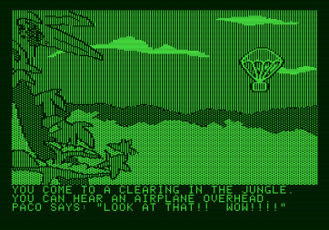 Amazon for Apple II - Supplies are dropped in!