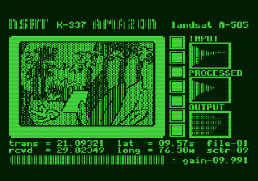 Amazon for Apple II - Viewing camera footage.