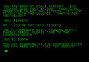 Amazon for Apple II - Back at the airport again!