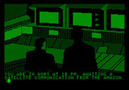 Amazon for Apple II - Game start.