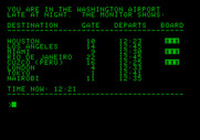 Amazon for Apple II - At the airport.