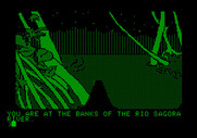 Amazon for Apple II - The banks of a river...