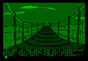 Amazon for Apple II - Um, is this bridge safe?