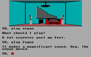 Black Sanctum, The for IBM PC/Compatibles - Playing the organ reveals a passageway...