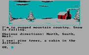Black Sanctum, The for IBM PC/Compatibles - The game starts here.