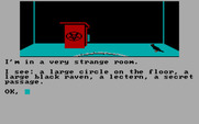 Black Sanctum, The for IBM PC/Compatibles - Hmm, what's with the circle on the floor?