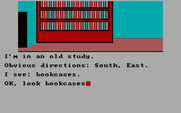 Black Sanctum, The for IBM PC/Compatibles - Hmm, this bookcase looks suspicious, better examine it.