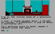 Black Sanctum, The for IBM PC/Compatibles - Don't leave the door open, it will get cold inside!