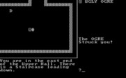 Castle Adventure for IBM PC/Compatibles - An ogre attacks!
