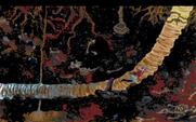 King's Quest V: Absence Makes the Heart Go Yonder! for Amiga - Crawling my way out of the forrest.