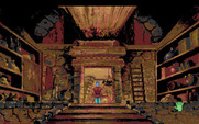 King's Quest V: Absence Makes the Heart Go Yonder! for Amiga - Entering the castle...