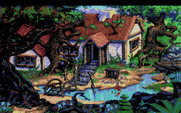 King's Quest V: Absence Makes the Heart Go Yonder! for Amiga - The game begins here.