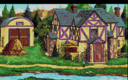 King's Quest V: Absence Makes the Heart Go Yonder! for Amiga - This inn isn't a friendly place to visit...