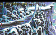King's Quest V: Absence Makes the Heart Go Yonder! for Amiga - A few hours later, and I'm in the snowy mountains...